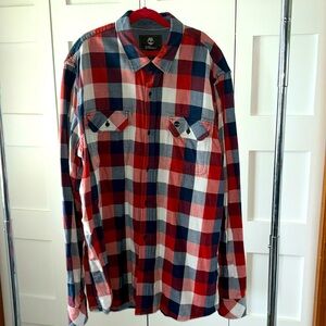 Men’s Timberland Sim fit long sleeve flannel
